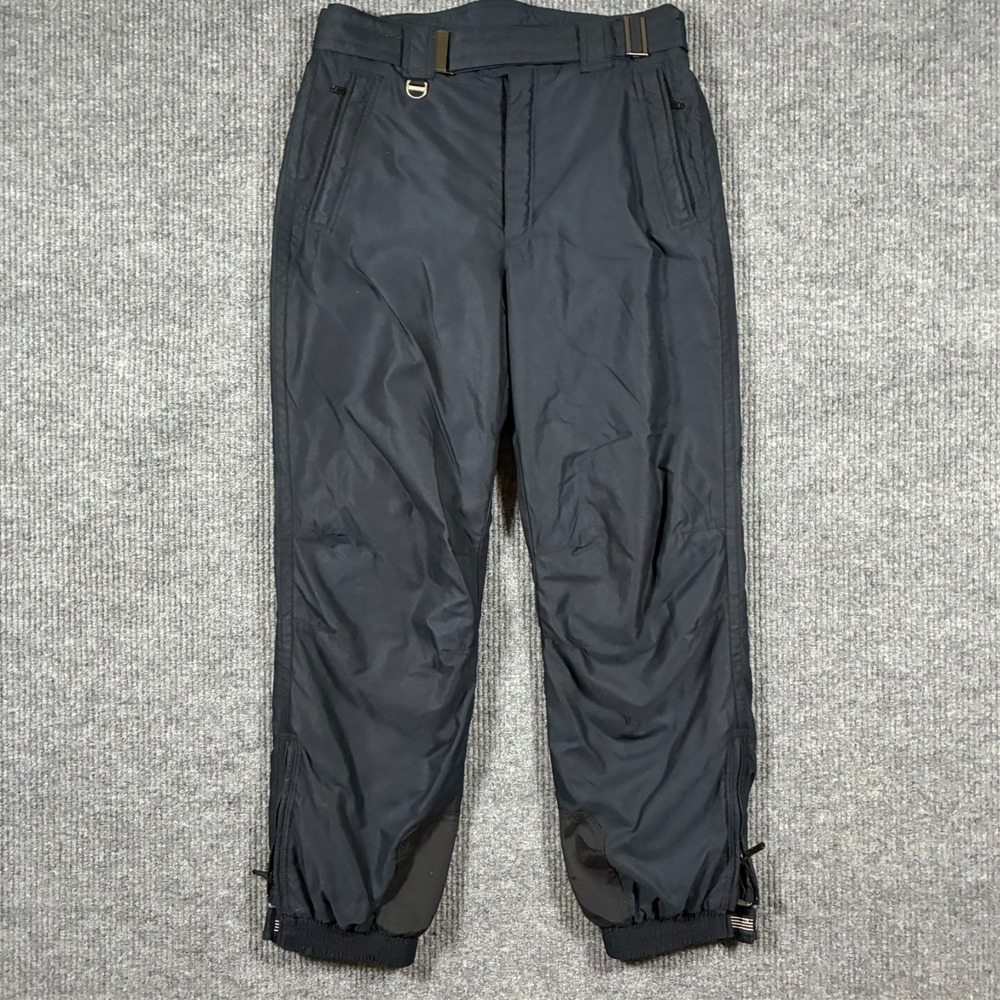 Vintage Kaelin Womens Ski Pants Size XL Black Insulated Snow Nylon 90s